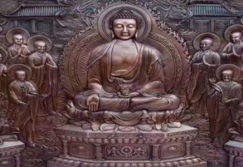 玉溪鍛銅浮雕常用，寺廟景觀，黃銅佛像浮雕生產(chǎn)商